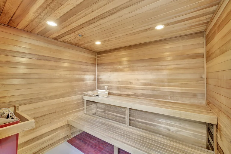 Sauna and spa at Aquazul
